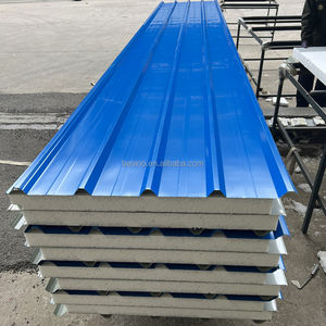 Panel de Techo Sándwich Aislado de EPS de Alta Densidad, Panel de Techo Sándwich a <span class=keywords><strong>Precio</strong></span> Económico, Panel Sándwich Aislado Ignífugo para Casa - Product Image 3