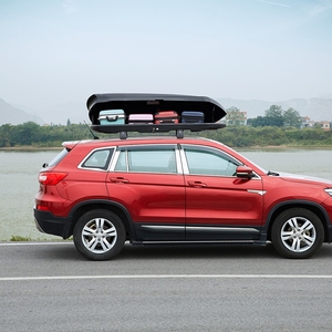 750L phụ kiện xe hơi bóng đen Auto Top Roof Hộp xe hộp đen giá tàu sân bay du lịch lưu trữ hộp - Product Image 3