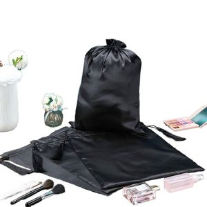 Pochette Cadeau Personnalisée en Soie Satinée Recyclable et Réutilisable avec Cordon de Serrage – Luxe pour Cheveux, Bijoux, Cosmétiques, Maquillage, Perruques, Téléphones Portables, Chaussures et Anti-Poussière - Product Image 1