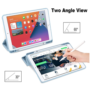 Joyroom — étui en cuir Pu souple, couverture antichoc intelligente pour tablette, pour <span class=keywords><strong>ipad</strong></span> <span class=keywords><strong>pro</strong></span> 12.9, avec porte-crayon - Product Image 4