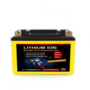 Motorcycle Lithium Battery 7A-BS 12.8V 4ah Pouch Battery for Electric Vehicles Kc Toys Scooter for Kids Great Power 2 Years 4 Ah