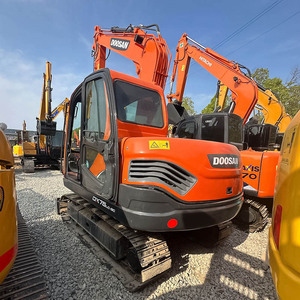 Mini pelle Doosan DX75 7.5 tonnes Offre Spéciale bon marché avec moteur d'origine d'excavatrice d'occasion EPA - Product Image 6