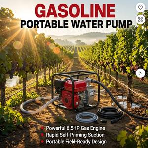 Pompe centrifuge à essence 6,5 CV au <span class=keywords><strong>meilleur</strong></span> prix pour l'entretien paysager et les services d'irrigation des parcs urbains - Product Image 3