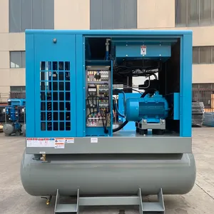 Screw Air Compressor 16 Bar 20hp Screw Combined Air Compressor With Dryer