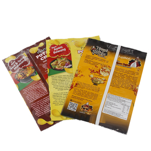 Custom Recyclable Plastic Aluminum Foil Vacuum Packaging for Chips and Eco-Friendly for Milk <strong>Pet</strong> <strong>Food</strong> Jelly Sushi - Product Image 2