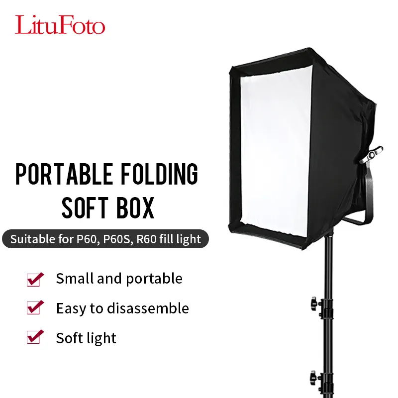 41*41*20cm R6Z Softbox per R60/P60/P60S accessori per fotocamere Studio Softbox illuminazione Soft Box Soft Light Cover