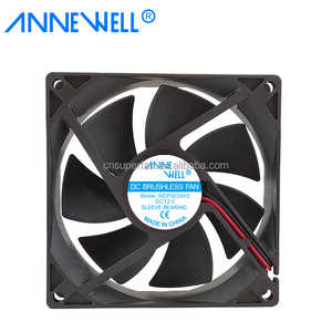 Annewell Kleine 90Mm Dc Geruisloze Grote Cfm Koelventilator Wdf 9225 Mouw Lager 12V 24V 92X92X25Mm Lasmachine Dc Koelventilator - Product Image 2