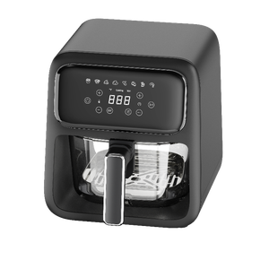 4L Glass pháp khoai tây chiên Nồi chiên không khí mà không cần dầu một cảm ứng điều khiển kỹ thuật số cài đặt trước Gà nhà bếp điện và householdappliances - Product Image 6