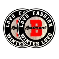 Patch de vêtements de sport personnalisable presse 3D transfert de chaleur lavable flocage étiquettes de logo pour Club de football badges en fer pour vêtements