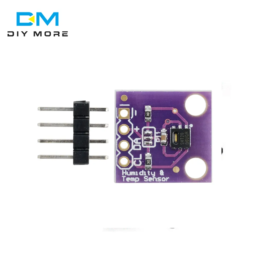 Sensor suhu dan kelembaban modul GY-213V-SHT20 dan suhu