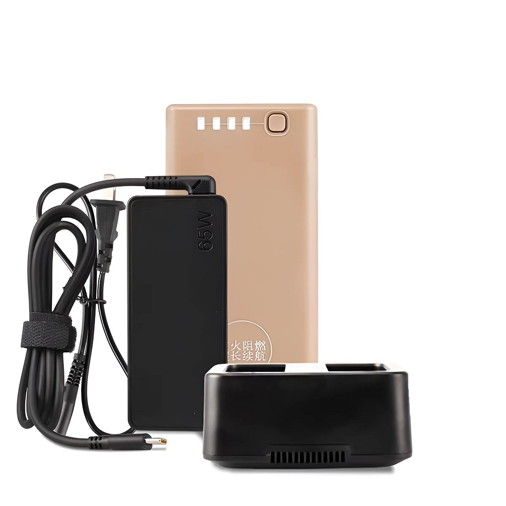 Un ensemble de hub de chargement + une batterie