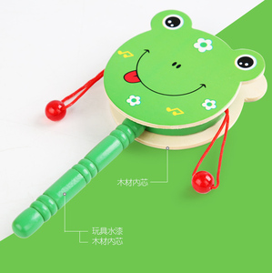 Juego de Instrumentos Musicales de Percusión Orff de Madera de Ocho Piezas Montessori, Juguete Educativo para Niños y Niñas de 2 a 4 Años - Product Image 4