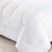 Ensemble trois pièces de couette en fibres synthétiques imprimées numériquement, motif personnalisable, doux, chaud, garnissage en plumes, soie et coton
