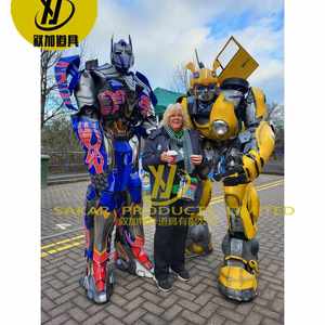 Adultes <span class=keywords><strong>Robot</strong></span> Costume Cosplay Costume LED <span class=keywords><strong>Robot</strong></span> Prime Bumblebe Megatrons - Product Image 1