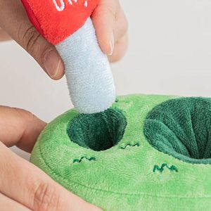 Juguete de peluche interactivo para perros con sonido de papel y voz, de algodón, para esconder y buscar, con diseño de golf, lindo y divertido. - Product Image 5