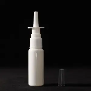 5ml 10ml 15ml 20ml 50ml細かいミスト噴霧器付きの小さな詰め替え可能なプラスチック鼻スプレーボトル塩水洗浄アプリケーション
