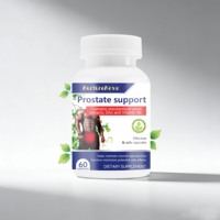 Complément alimentaire pour la prostate, 60 capsules, export transfrontalier, vente directe usine, support OEM