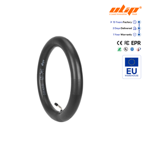 Tubo interior Ulip 14*2.125 con 75 mm, desde almacén de la UE °   Válvula flexible de caucho butílico para neumáticos de bicicletas eléctricas y scooters - Product Image 1