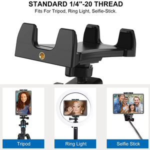 Máy tính bảng điện thoại chủ cho xe đạp tay lái, ngoài trời đi xe đạp clip trên điện thoại hỗ trợ đứng, tương thích với 4.7-12.9 inch - Product Image 5