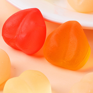 ผู้ผลิตลูกอมกัมมี่จีน ขายส่งลูกอมรสผลไม้รวมแบบฮาลาล หลากสีสัน รูปหัวใจ - Product Image 3