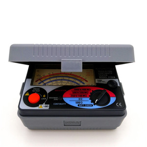 KYORITSU เครื่องทดสอบความต่อเนื่องของฉนวน,เครื่องทดสอบฉนวนแบบอะนาล็อกแรงดันไฟฟ้า3132A V/250V/500V Earth <span class=keywords><strong>Tester</strong></span> ปี1000 - Product Image 2