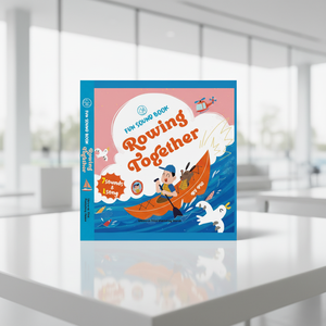 Stock Design Fun Sound English 5 Book Set Touch Feel Collection Prairie Farm Birthday Magic Rowing Interactive Board Book - Product Image 1