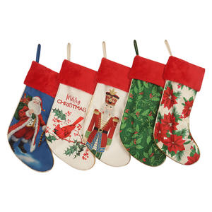 Chaussettes <span class=keywords><strong>de</strong></span> Noël faites à la main avec motif <span class=keywords><strong>casse</strong></span>-<span class=keywords><strong>noisette</strong></span>, grand sac à bonbons, pendentif, cadeaux pour enfants, décoration <span class=keywords><strong>de</strong></span> la maison, chaussettes <span class=keywords><strong>de</strong></span> Noël - Product Image 5