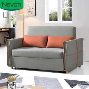Foshan piccola famiglia espansione mobili regolabile a buon mercato dormiente angolo queen size in pelle forma di l divano cum letto di stoccaggio