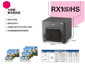 Vỏ máy in và giá đỡ máy in New Fashion DNP RX1HS với thiết kế khay ảnh dành cho máy ảnh chụp ảnh tự động - Product Image 3