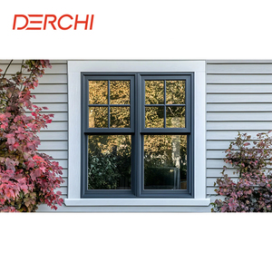 Moderna doppia finestra con basso <span class=keywords><strong>E</strong></span> residenziale verticale doppio vetro per la nuova costruzione NFRC certificata per i bagni - Product Image 2