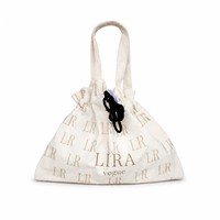 Tas Belanja Kanvas Tote Bag Ramah Lingkungan dengan Tali Serut, Cocok untuk Perhiasan, Kalung, Hadiah, Belanja, dan Perjalanan, dengan Logo Custom, Laris Manis
