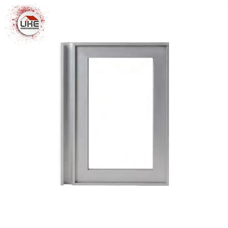 Aluminium Frame Glazen Deur Lade Glas Voordeur profielen met G handvat voor keuken kast en garderobe