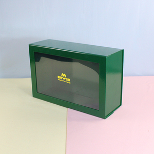 Cajas de Regalo Magnéticas Plegables de Papel Personalizadas de Lujo, Cajas de Empaque para Cosméticos, Pelucas y Sets de Cabello con Ventana Transparente de PVC - Product Image 5