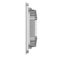Aluminio impermeable 15,6 pulgadas HMI Panel táctil PC Computadora industrial sin ventilador con Raptor Lake 13 generación CPU 2RJ45 LAN 6COM