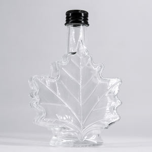 Bottiglie per Sciroppo d'Acero 70ml 100ml 250ml Bottiglie in Vetro con Foglia d'Acero per Vino Ghiacciato - Product Image 5