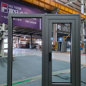 Fuson 48x60 hiệu suất cao thụ động casement hệ thống cửa sổ Ba Kính low-e nghiêng và biến cửa sổ nhôm - Product Image 3