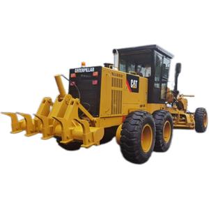 รถเกรดเดอร์มือสอง Caterpillar 140H น้ำหนัก 18.5 ตัน ผลิตในญี่ปุ่น เครื่องยนต์ 3306T พร้อมใบมีดแบบ Moldboard และอุปกรณ์เสริม Scarifier - Product Image 1