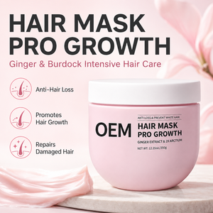 Mascarilla Capilar de Crecimiento Profesional de Marca Privada, Suministro de Fábrica, Anticaída, Retrasa el Cabello Blanco, Promueve el Recrecimiento, Mascarilla Capilar con Queratina - Product Image 2