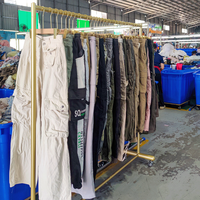 Celana Cargo Bekas Grosir Ukay Musim Panas Campuran Bermerek Pakaian Bekas Thrift Baju Vintage Bal
