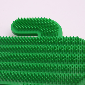 Commercio all'ingrosso materiale PP verde gatto menta erba gatta forma di Cactus Scratch Board per gatti - Product Image 4