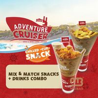 Emballage personnalisé pour la restauration rapide : Combo frites, poulet frit, burger, avec support conique pour coupes à collation et coupes à sauce