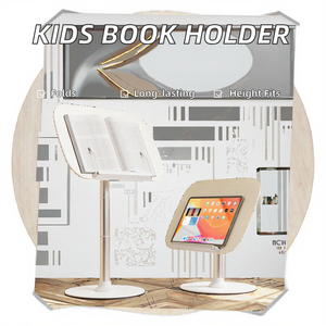 Support de lecture pliable en bois blanc pour enfants, modèle Gongxulian, pour Coran, bureau, table de lecture, serre-livres / 20 cm - Product Image 2