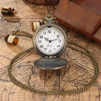 Montre de poche analogique à quartz pour femme design de tour de Paris horloge de chasseur complète 80cm collier de chandail chaîne souvenir reloj