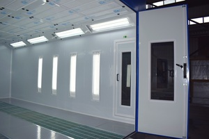 Tfautenf DIESEL sưởi ấm xe hơi tự động sơn nướng lò phun sơn gian hàng xe phun - Product Image 5