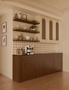 Armarios de Dormitorio, Armarios Roperos, <span class=keywords><strong>Aparador</strong></span> de Madera Color Crema, Aparadores y Vitrinas para Sala de Estar, Muebles Combinados para el Hogar - Product Image 3