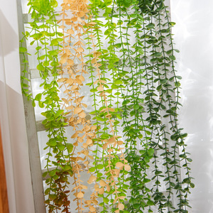Guirlande artificielle d'eucalyptus Kengyi 100cm 200cm, plante artificielle pour décoration murale intérieure, verdure pour plafond - Product Image 1