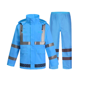 Conjunto de pantalones impermeables de cuerpo completo de alta calidad para actividades al aire libre senderismo suministro directo de fábrica para servicio en carretera del <span class=keywords><strong>aeropuerto</strong></span> - Product Image 3