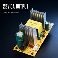 Alimentation à découpage isolée personnalisée 22V 5A 110W SMPS pour amplificateur audio, robot, imprimante thermique, carte système industrielle CE