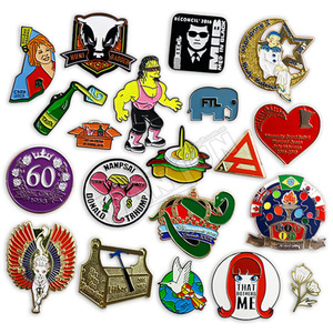 Men <span class=keywords><strong>pins</strong></span> với sự ủng hộ, nhà máy trực tuyến tùy chỉnh bán buôn Vàng ve áo <span class=keywords><strong>pins</strong></span> - Product Image 1