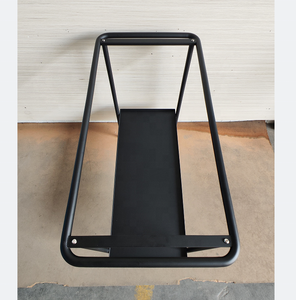 Cadre en métal pour vanité de salle de bain noir et blanc sobre et élégant support de lavabo en fer bricolage idées de décoration intérieure Mueble de lavabo - Product Image 3